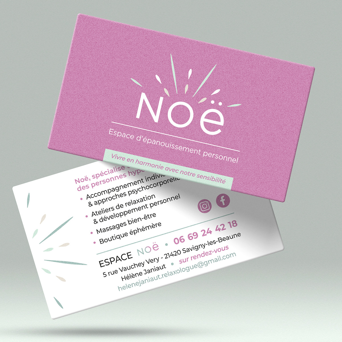Cartes de visite NOE