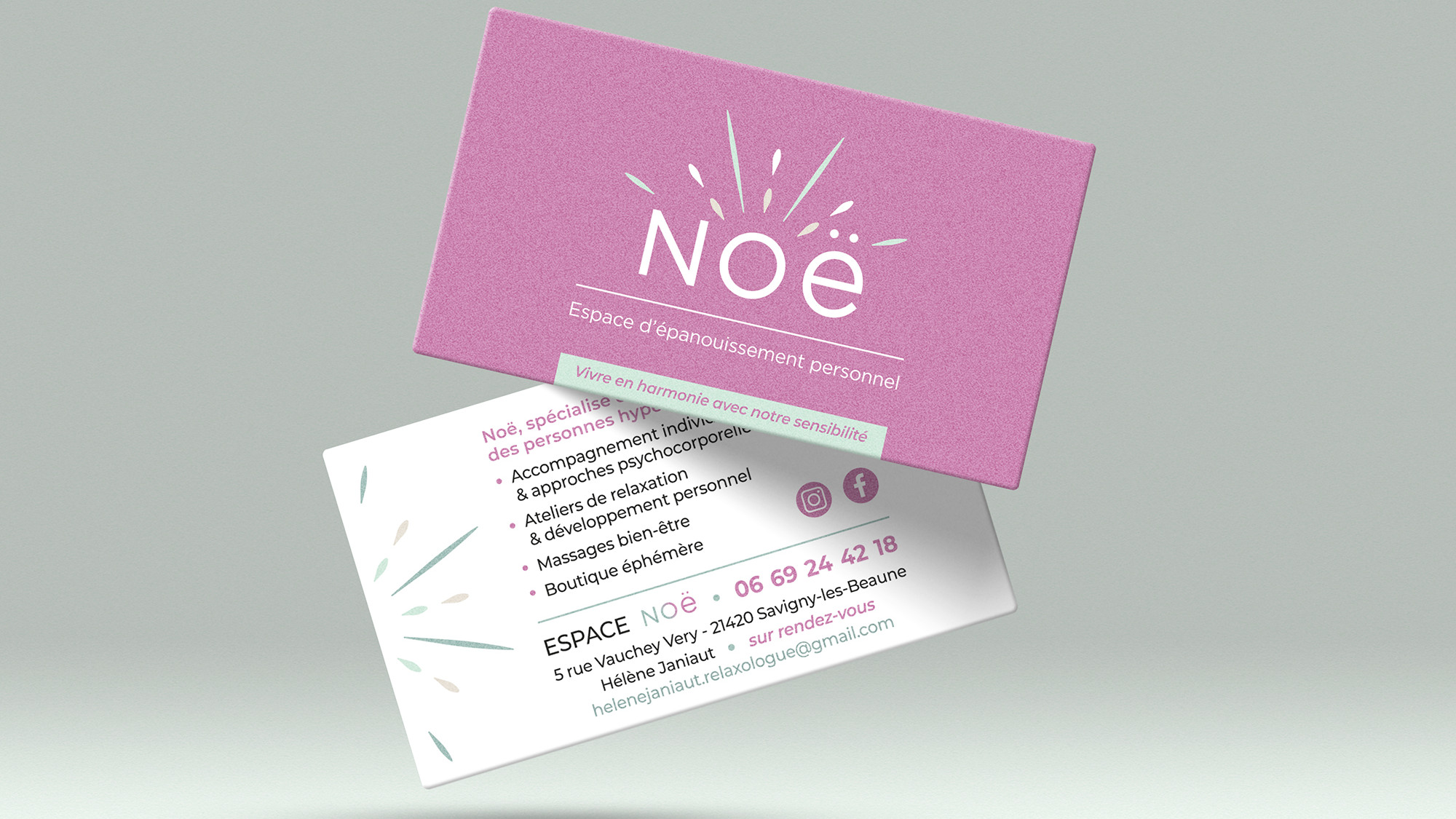 Cartes de visite NOE