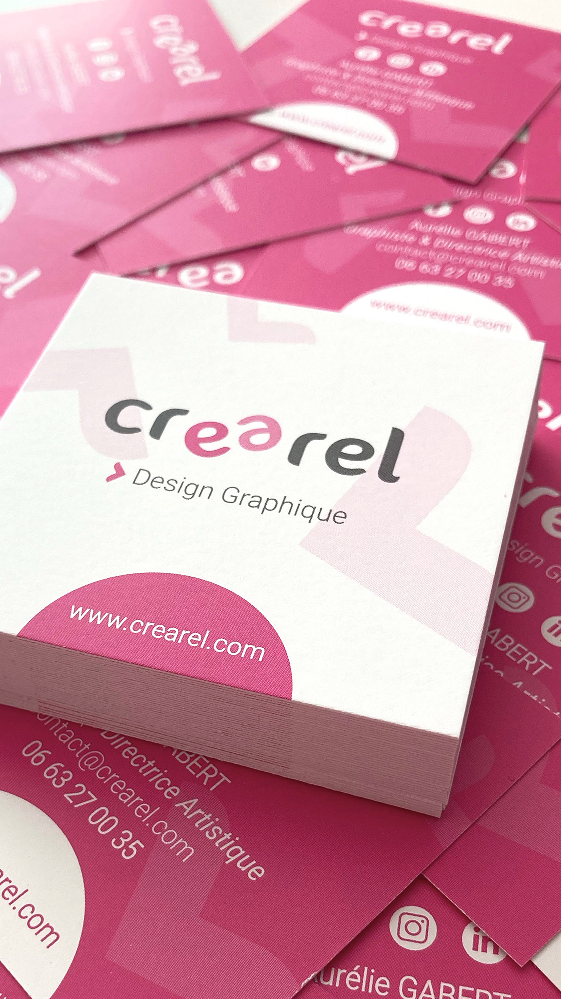 Cartes de visite CREAREL