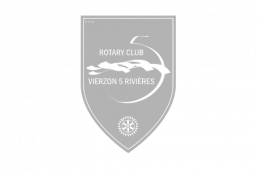 Logo ROTARY-CLUB-VIERZON-RIVIERES - GRIS