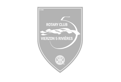 Logo ROTARY-CLUB-VIERZON-RIVIERES - GRIS